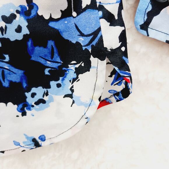 Blouse Size 2XL Romantic Casual Bloomcore Preppy Resort Vacation Vibrant Whimsy - Picture 6 of 16